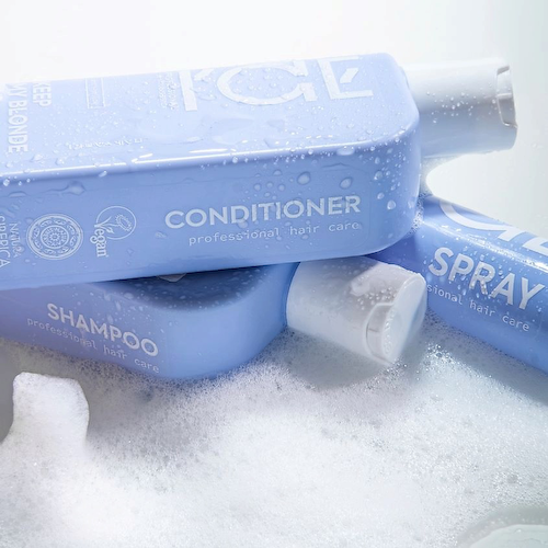 ICE BY NATURA SIBERICA Шампунь для светлых волос тонирующий Keep My Blonde Bio Shampoo 250 #1
