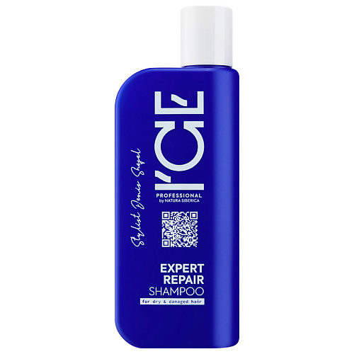 ICE BY NATURA SIBERICA Шампунь для экспертного восстановления волос Expert Repair Shampoo 250 #1