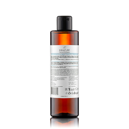 INNATURE Шампунь увлажняющий для всех типов волос Natural Shampoo 250 #1