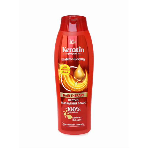 IRIS COSMETIC Шампунь KERATIN PROGRAM уход HAIR THERAPY 400 #1