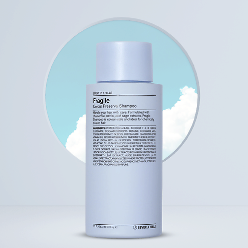 J BEVERLY HILLS Шампунь для окрашенных и повреждённых волос Fragile Shampoo 380 #1