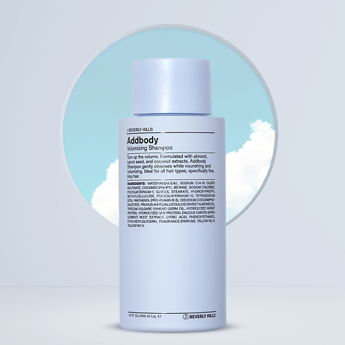 J BEVERLY HILLS Шампунь для объема Addbody  Shampoo 340 #1