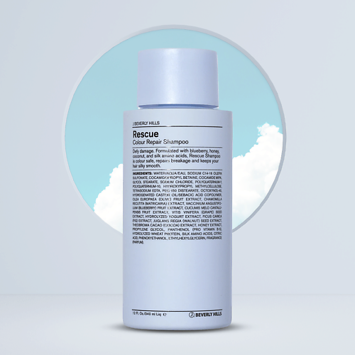 J BEVERLY HILLS Шампунь восстанавливающий антивозрастной /Rescue Anti-Aging Shampoo 340 #1