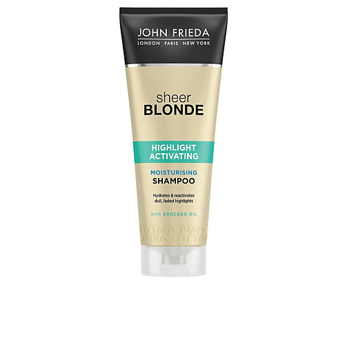 JOHN FRIEDA Осветляющий и увлажняющий шампунь для светлых и осветленных волос Sheer Blonde 250 #1