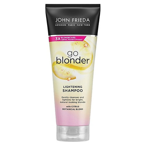 JOHN FRIEDA Осветляющий шампунь Sheer Blonde Go Blonder Shampoo 250 #1