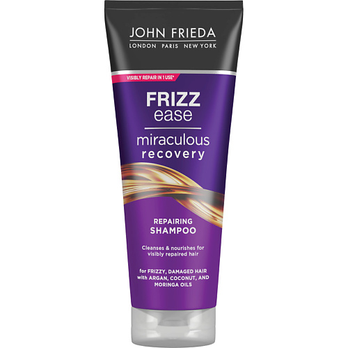 JOHN FRIEDA Шампунь для интенсивного ухода за непослушными волосами Frizz Ease MIRACULOUS RECOVERY 250 #1