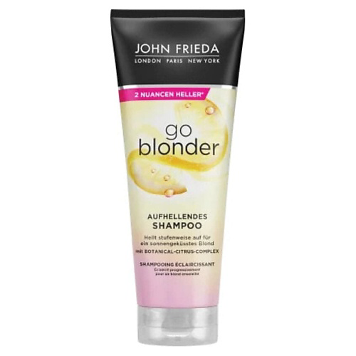 JOHN FRIEDA Шампунь для светлых волос Sheer Blonde Go Blonder Aufhellend 250 #1