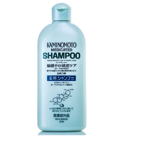 KAMINOMOTO Шампунь лечебный от выпадения и перхоти- Medicated B&P 300 #1