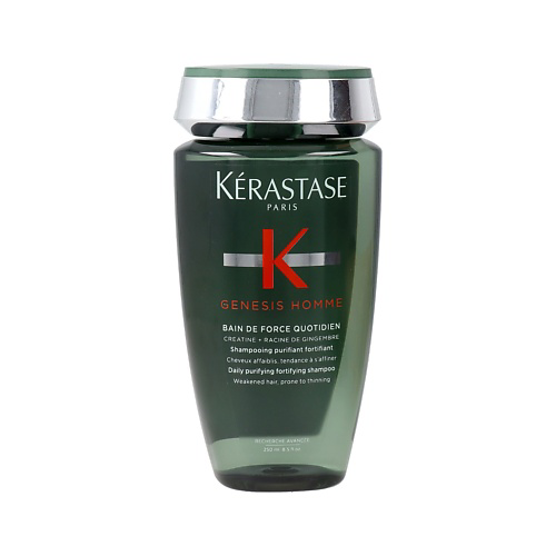 KERASTASE Шампунь для ослабленных волос склонных к истончению Genesis Homme 250 #1