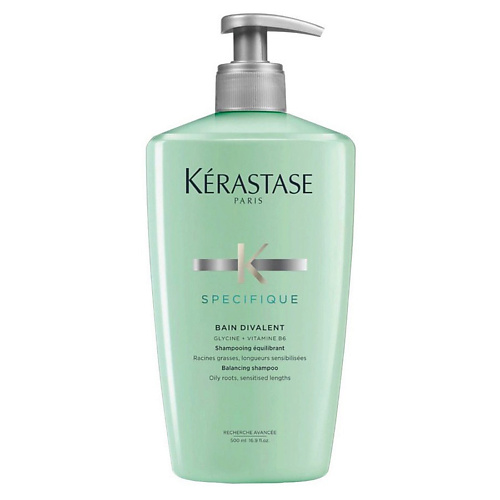 KERASTASE Шампунь-ванна для жирных у корней волос и сухих по длине Specifique Divalent 500 #1