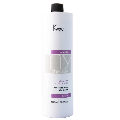 KEZY Шампунь реструктурирующий с кератином, MY THERAPY REMEDY KERATIN 1000 #1