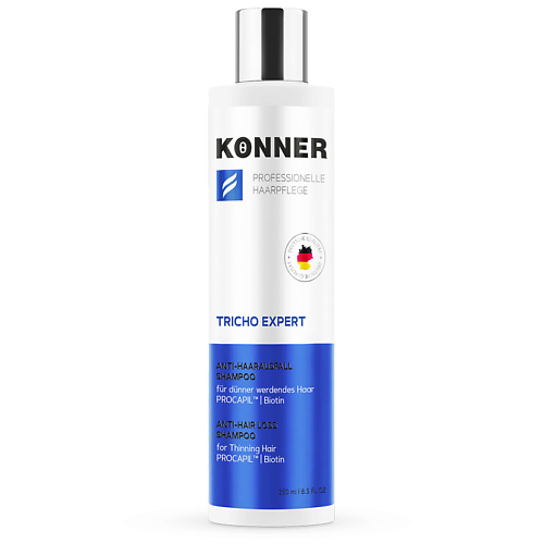 KONNER Шампунь укрепляющий против выпадения волос для женщин 250 #1