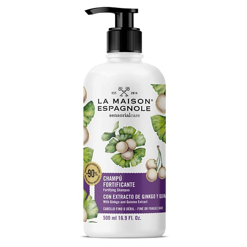 LA MAISON ESPAGNOLE Шампунь для ломких волос укрепляющий Sensorialcare Fortifying Shampoo 500 #1