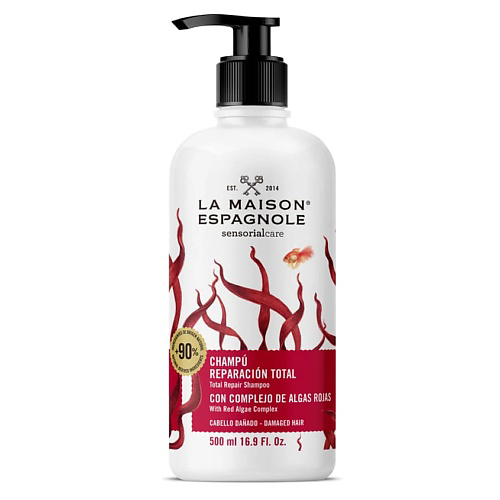 LA MAISON ESPAGNOLE Шампунь для поврежденных волос восстанавливающий Sensorialcare Total Repair Shampoo 500 #1