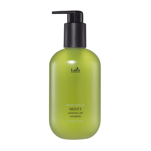 LADOR Парфюмированный бессульфатный шампунь для волос с кератином Keratin LPP Shampoo MOVET 350 #1