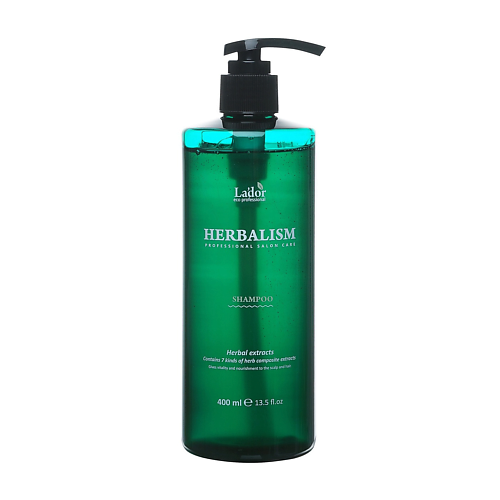 LADOR Шампунь для волос травяной слабокислотный HERBALISM SHAMPOO 400 #1