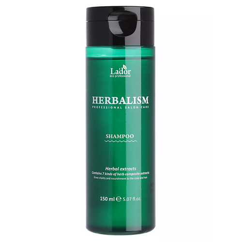 LADOR Шампунь для волос травяной слабокислотный HERBALISM SHAMPOO 150 #1