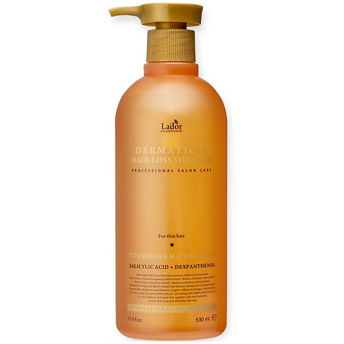 LADOR Шампунь против выпадения для тонких волос DERMATICAL HAIR-LOSS SHAMPOO (FOR THIN HAIR) 530 #1