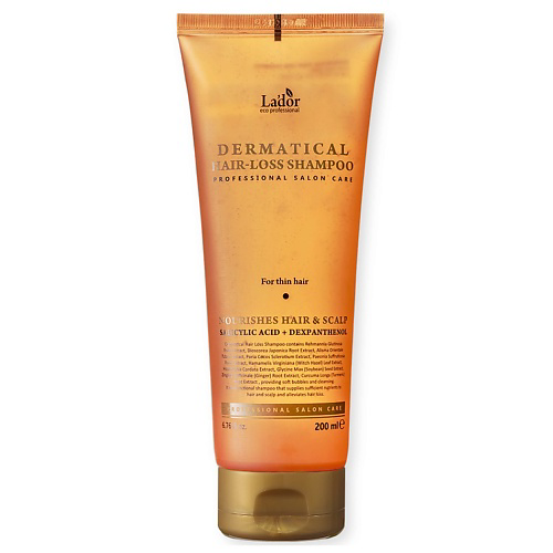 LADOR Шампунь против выпадения для тонких волос DERMATICAL HAIR-LOSS SHAMPOO (FOR THIN HAIR) 200 #1