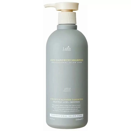 LADOR Слабокислотный шампунь против перхоти Anti Dandruff Shampoo 530 #1
