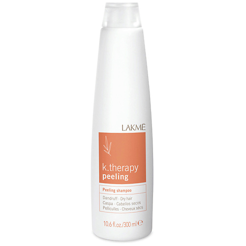 LAKME Шампунь для жирных волос против перхоти K. Therapy Peeling Shampoo 300 #1