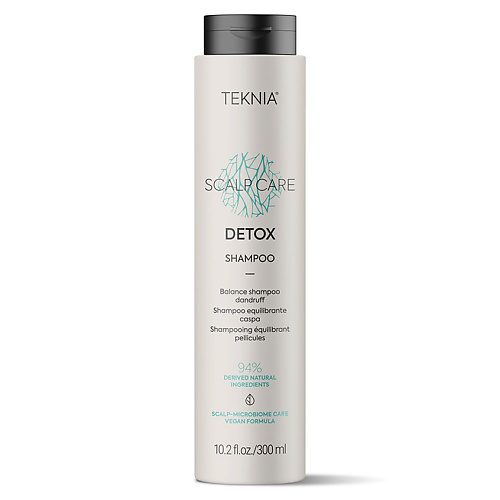 LAKME Шампунь мицеллярный балансирующий от перхоти Teknia Scalp Care Detox Shampoo 300 #1