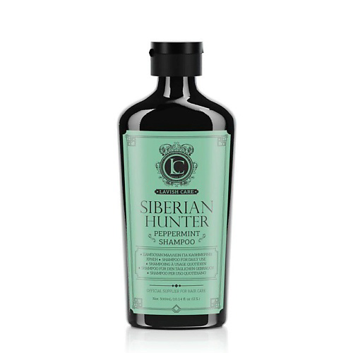 LAVISH CARE Шампунь для ежедневного использования Siberian Hunter Peppermint Shampoo 300 #1