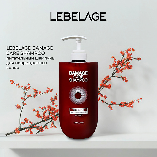 LEBELAGE Шампунь для волос DAMAGE CARE SHAMPOO 500 #1