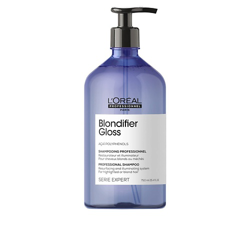 L'OREAL PROFESSIONNEL Шампунь Blondifier Gloss  для яркости осветленных и мелированных волос 750 #1