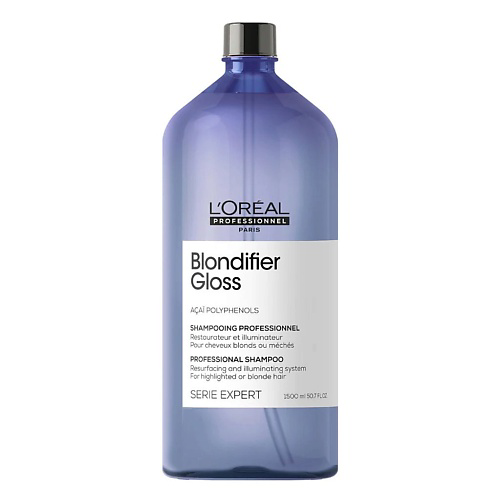 L'OREAL PROFESSIONNEL Шампунь Blondifier Gloss  для яркости осветленных и мелированных волос 1500 #1