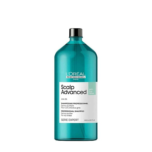 L'OREAL PROFESSIONNEL Шампунь для жирной кожи головы Scalp Advanced 1500 #1