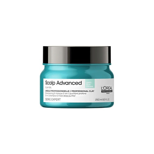 L'OREAL PROFESSIONNEL Шампунь и маска для волос 2 в 1 Calp Advanced 250 #1