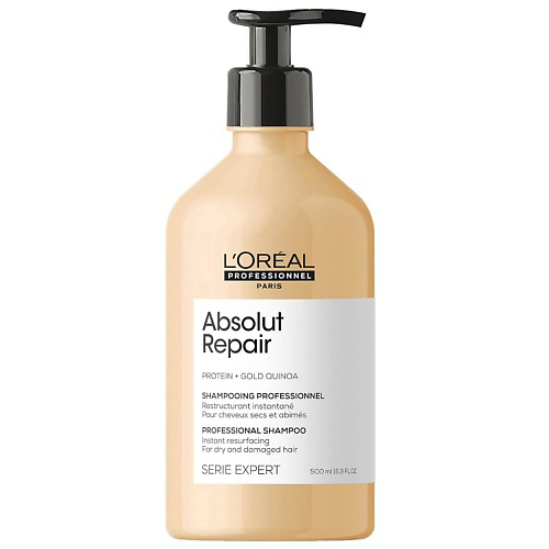 L'OREAL PROFESSIONNEL Восстанавливающий шампунь для сухих и поврежденных волос Absolut Repair 500 #1