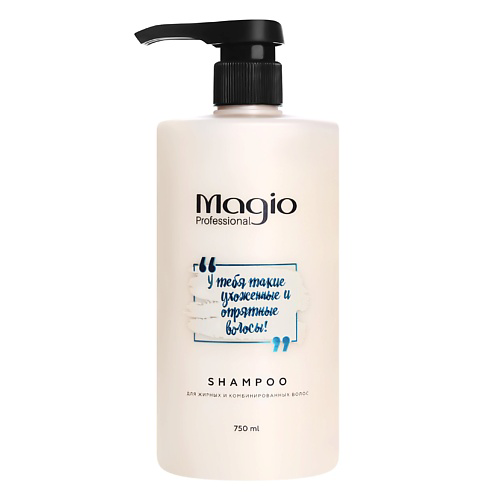 MAGIO Шампунь  безсульфатный для жирных и комбинированных волос 750 #1
