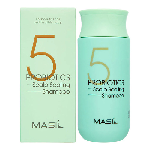 MASIL Шампунь для глубокого очищения кожи головы 5 Probiotics Scalp Scaling Shampoo 150 #1