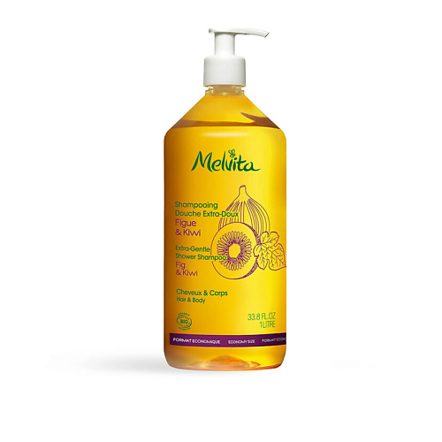 MELVITA Мягкий шампунь для волос и тела Extra-Gentle Shower Shampoo 1000 #1