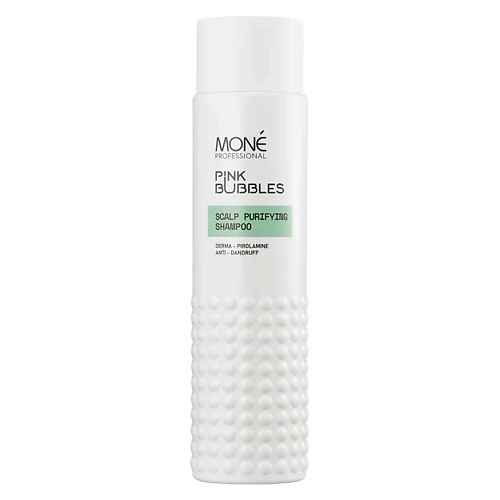 MONE PROFESSIONAL Очищающий шампунь для чувствительной кожи головы, против перхоти Pink Bubbles 300 #1