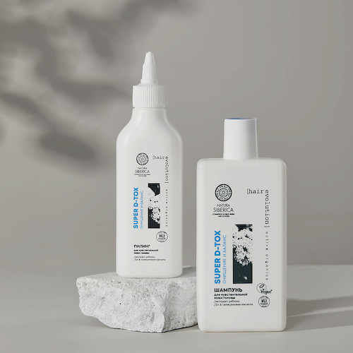 NATURA SIBERICA Себорегулирующий шампунь для чувствительной кожи головы Super D-Tox 270 #1