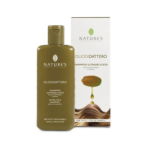 NATURE'S HARMONY AND WELLBEING Шампунь для волос экстра мягкий Olio di dattero 200 #1