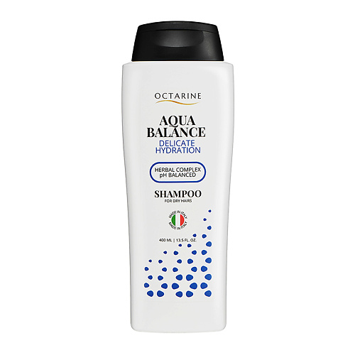 OCTARINE Увлажняющий шампунь для сухих волос Aqua Balance Delicate Hydration Shampoo 400 #1