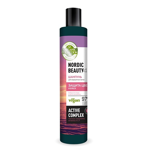 ORGANIC COLLECTION Шампунь для окрашенных волос Защита цвета и блеск 400 #1