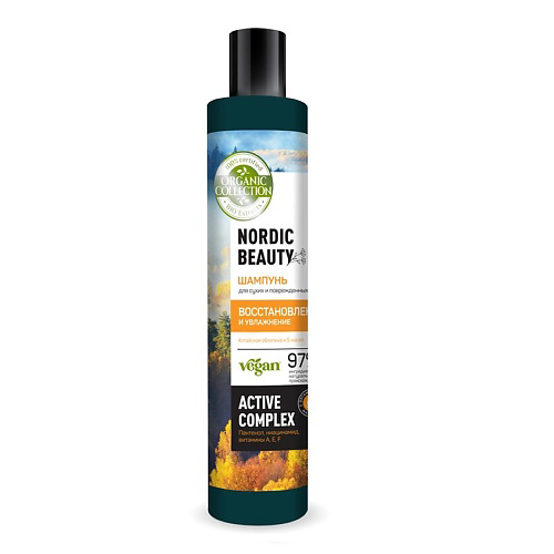ORGANIC COLLECTION Шампунь для сухих и поврежденных волос Восстановление и увлажнение 400 #1
