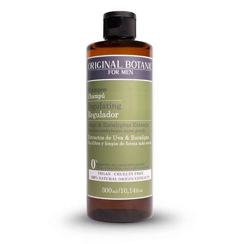 ORIGINAL BOTANIC Шампунь для волос регулирующий Regulating Shampoo 300 #1