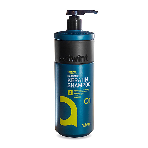OSTWINT PROFESSIONAL Шампунь для волос с кератином 10 Keratin Shampoo 1000 #1