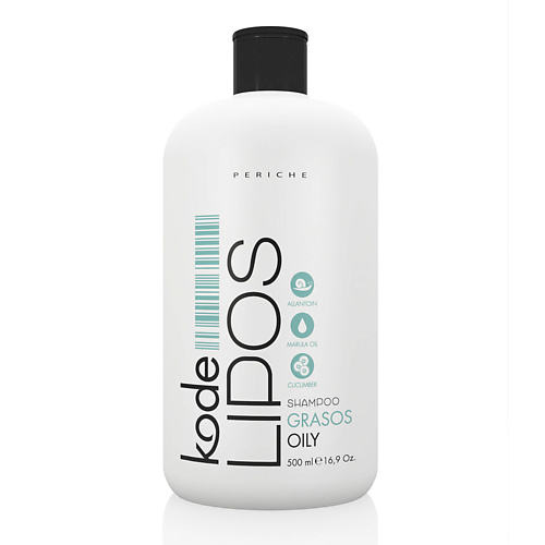 PERICHE PROFESIONAL Шампунь для жирных волос Kode LIPOS Shampoo Oily 500 #1