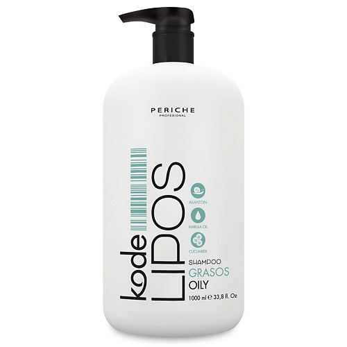 PERICHE PROFESIONAL Шампунь для жирных волос Kode LIPOS Shampoo Oily 1000 #1