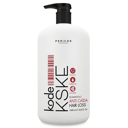 PERICHE PROFESIONAL Шампунь против выпадения волос Kode KSKE Shampoo Hair Loss 1000 #1