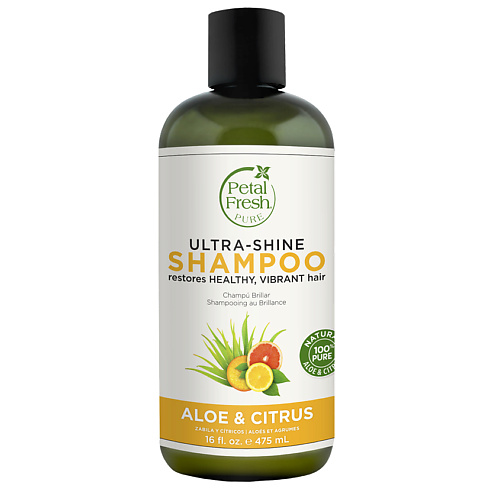 PETAL FRESH Шампунь для волос с экстрактами алоэ и цитруса 475 #1