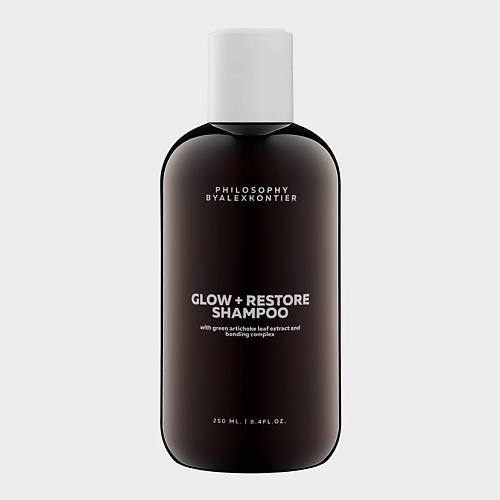 PHILOSOPHY BY ALEX KONTIER Бондинг шампунь восстанавливающий для блеска волос GLOW RESTORE SHAMPOO 250 #1