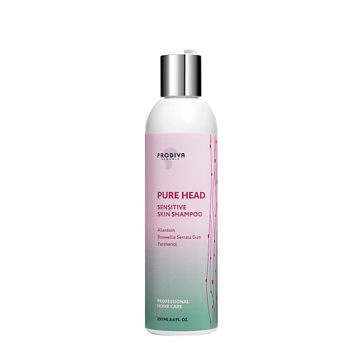 PRODIVA Шампунь для чувствительной кожи головы PURE HEAD SENSITIVE SKIN 250 #1